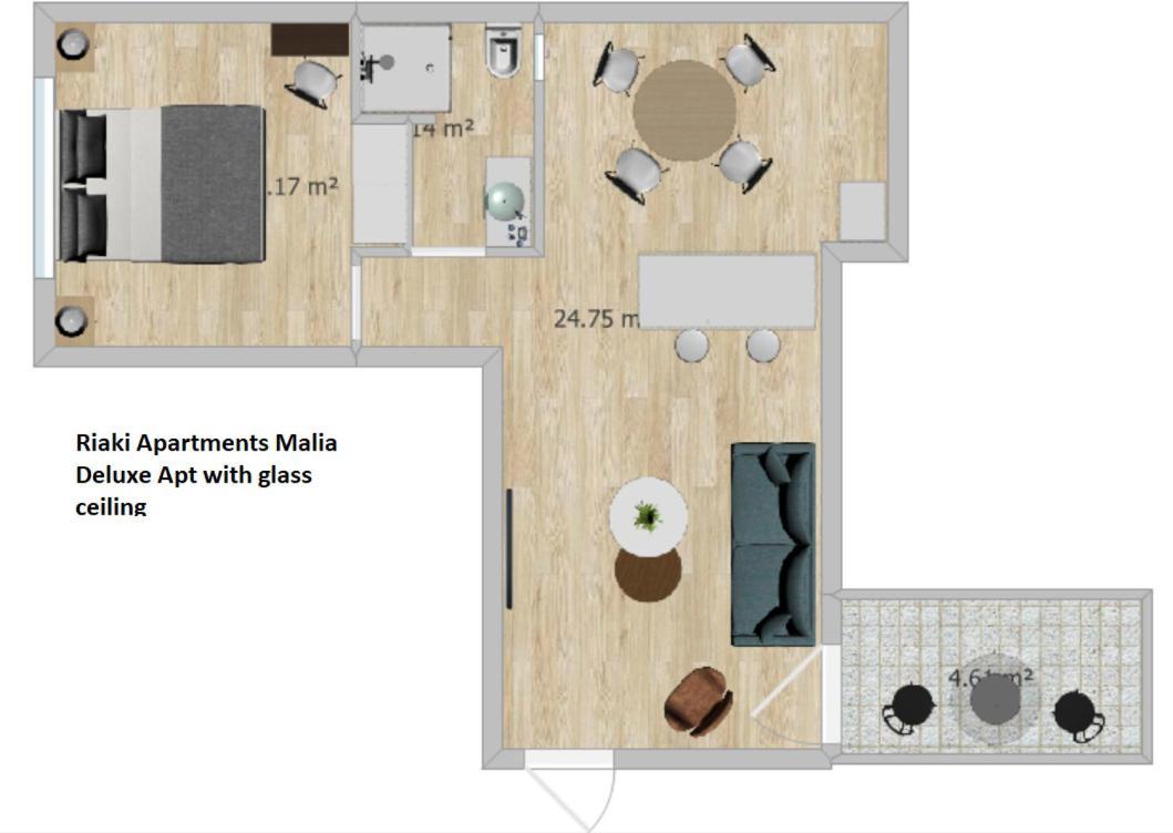 Riaki Apts Malia Exteriér fotografie